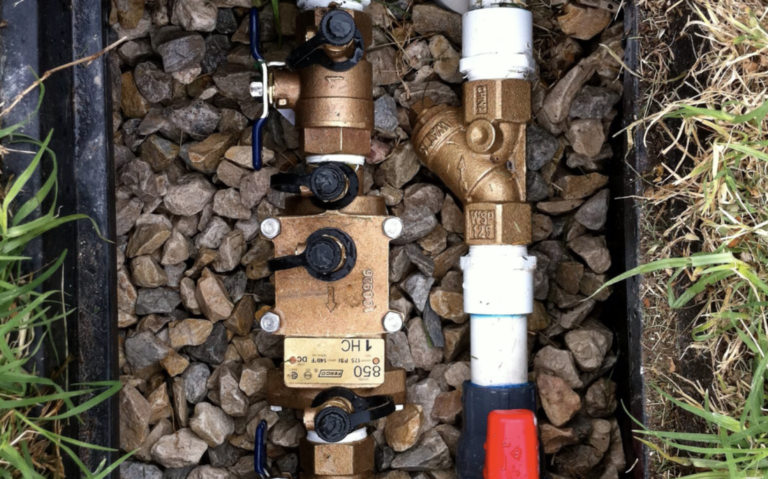 residential irrigation valve installation salem